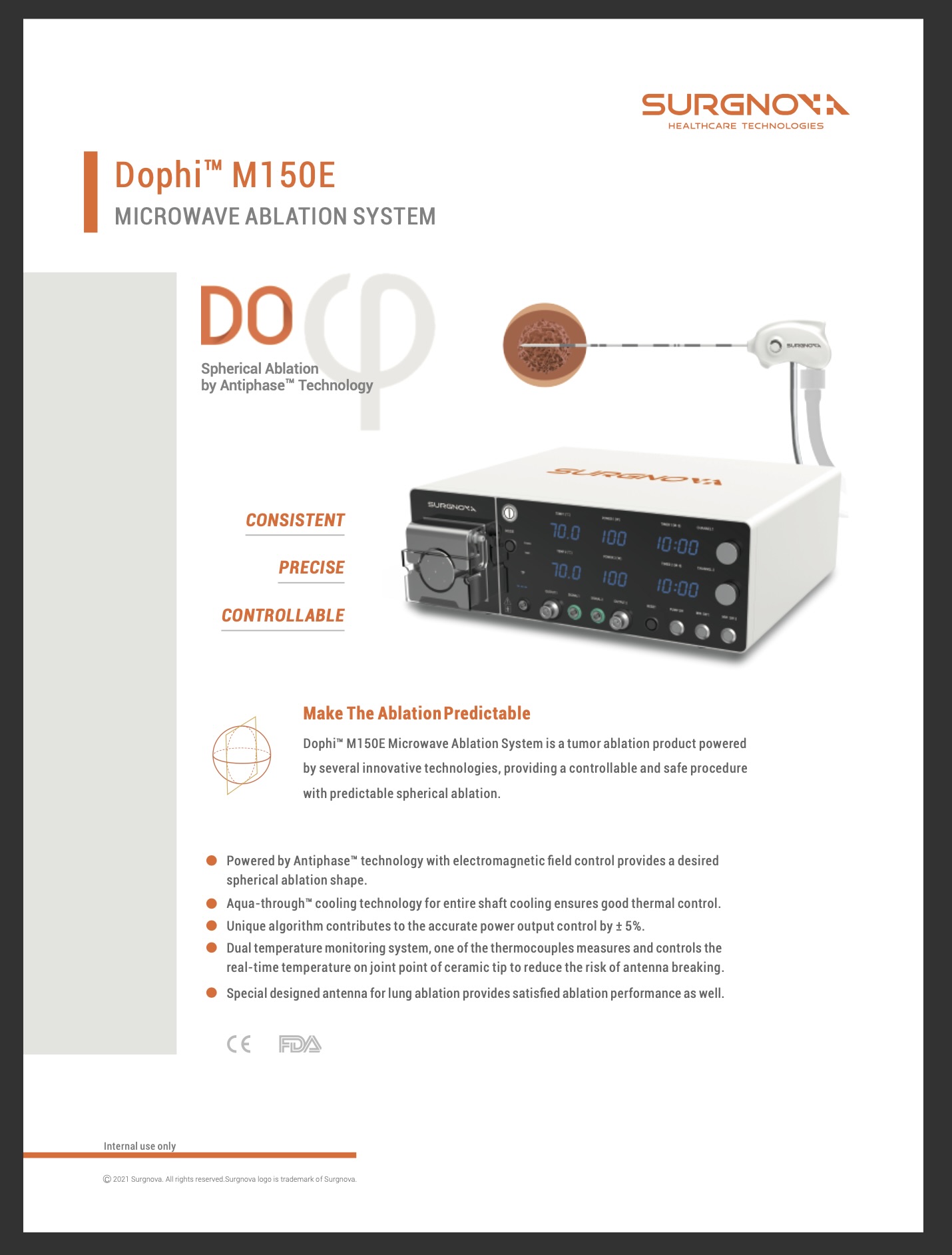 Dophi Microwave Ablation System